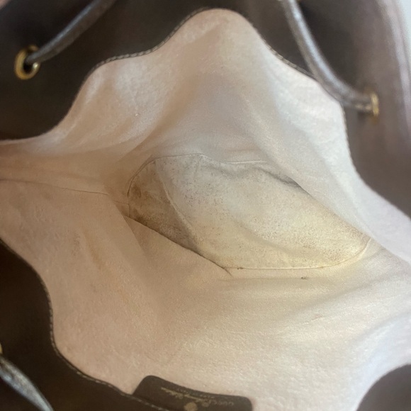 Authentic Gucci vintage web sherry line drawstring bag 41.02.085 (D09) - Picture 14 of 16